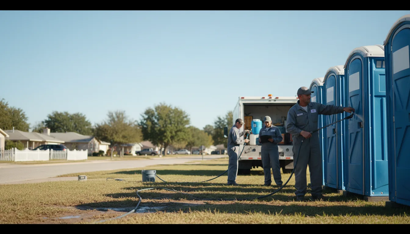 Long-Term Portable Toilet Rental in Crozier, VA near me